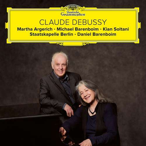 Cover for Martha Argerich / Michael Barenboim / Kian Soltani / Daniel Barenboim &amp; Staatskapelle Berlin – Claude Debussy (CD) [Japan Import edition] (2021)