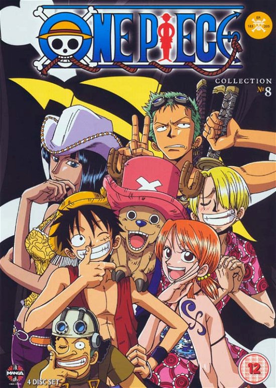 Cover for One Piece - Collection 8 (Epis · One Piece Collection 8 Episodes 183 to 205 (DVD) (2014)