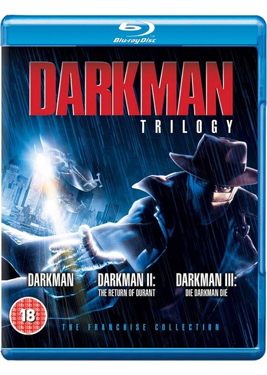 Cover for Darkman Trilogy  Blu Ray · Darkman Trilogy - Darkman / Darkman II - The Return Of Durant / Darkman III - Die Darman Die (Blu-ray) [Box set] (2015)