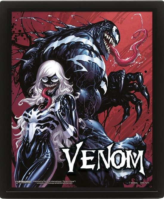 VENOM - Teeth and Claws - 3D Lenticular Poster 26x - Venom - Merchandise - Venom - 5051265816740 - 