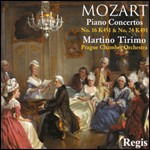 Cover for Martino Tirimo · Piano Concertos 16,24 (CD)