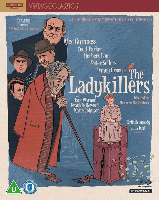 The Ladykillers Collectors Edition - Fox - Películas - Studio Canal (Optimum) - 5055201845740 - 11 de abril de 2022