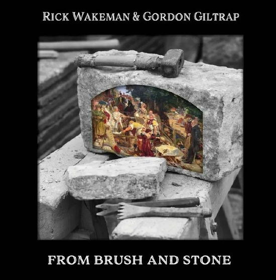 Cover for Rick Wakeman &amp; Gordon Giltrap · From Brush and Stone (LP) (2025)