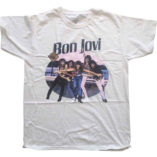 Bon Jovi Unisex T-Shirt: Breakout - Bon Jovi - Produtos -  - 5056368686740 - 