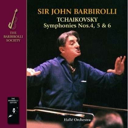 Tchaikovsky: Symphonies 4 5 & 6 - Halle Orchestra Sir John Barbirolli - Música - BARBIROLLI SOCIETY - 5060181660740 - 17 de setembro de 2013
