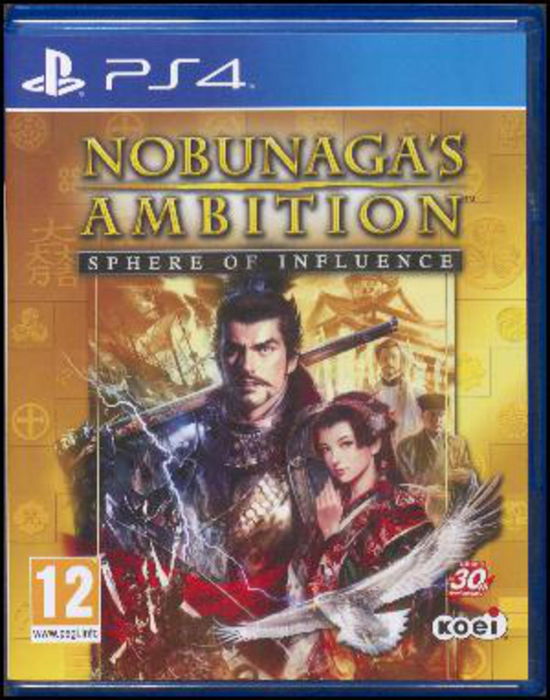 Cover for Koei Tecmo · Nobunaga's Ambition: Sphere Of Influence (PS4) (2016)