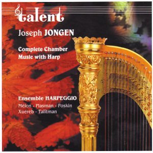 Cover for J. Jongen · Complete Chamber Music with Harp (CD) (2002)