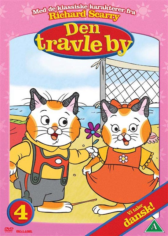 Cover for Richard Scarry · Den Travle by 4 (DVD) (2014)