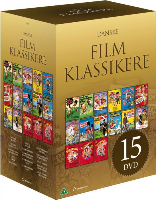 15 Danske Klassikere - Danske Film Klassikere - Films -  - 5706107131740 - 21 augustus 2013