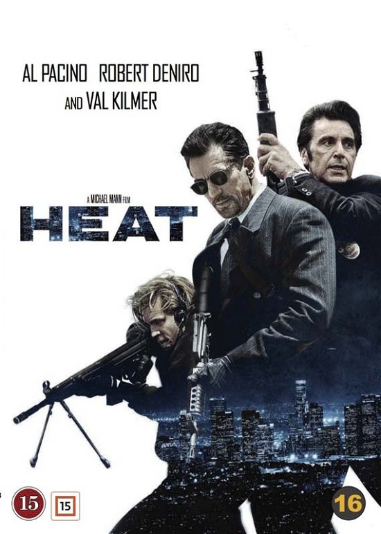 Cover for Val Kilmer / Robert De Niro / Al Pacino · Heat (DVD) (2017)