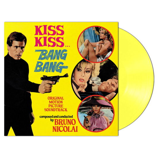 Cover for Bruno Nicolai · Kiss Kiss Bang Bang - O.s.t. (LP) [RSD 2025 Clear Yellow Vinyl edition] (2025)