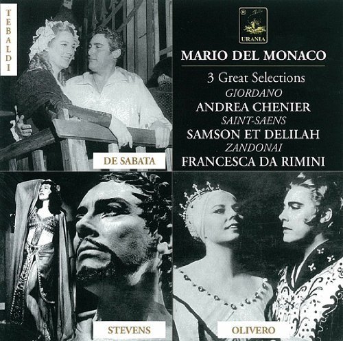 Cover for Giordano / Zandonai / Saint-saens / Monaco · 3 Operatic Selections (CD) (2009)