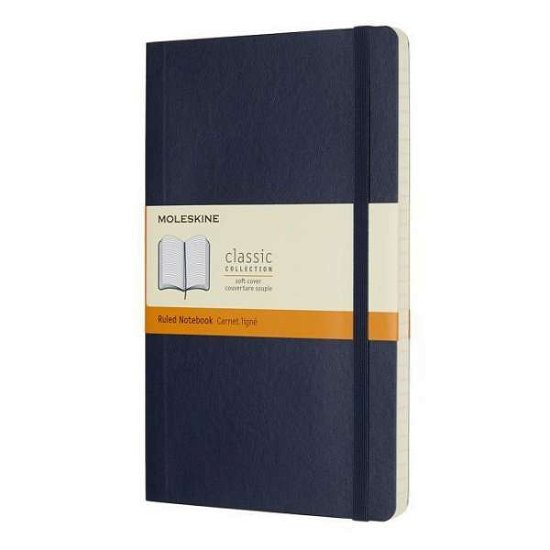 Cover for Moleskin · Moleskine Sapphire Blue Large Ruled Notebook Soft (Paperback Book)