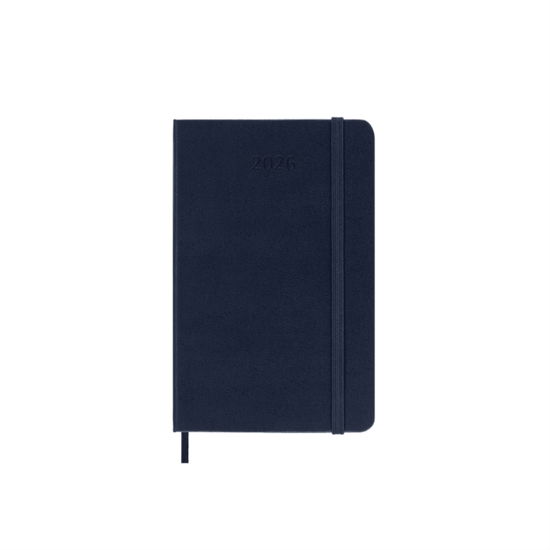 Cover for Moleskine 2026 12 Month Weekly Pocket Hardcover Diary (Buch) (2025)