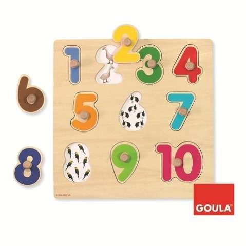 Cover for Jumbo · Jumbo - Puzzle Numeros (Toys)
