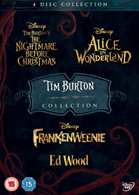 Tim Burton - The Nightmare Before Christmas / Alice In Wonderland / Frankenweenie - Tim Burton Collection - Movies - Walt Disney - 8717418472740 - October 26, 2015