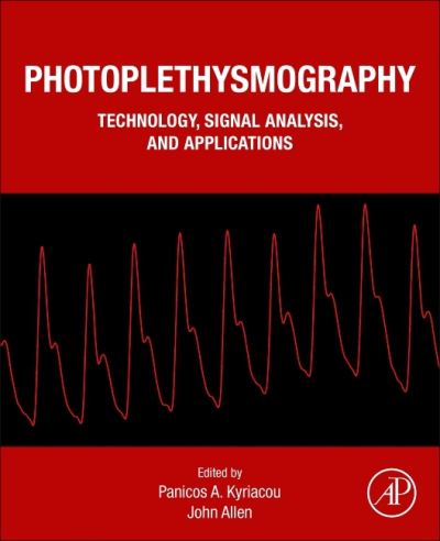 Cover for Panicos A. Kyriacou · Photoplethysmography: Technology, Signal Analysis and Applications (Paperback Book) (2021)