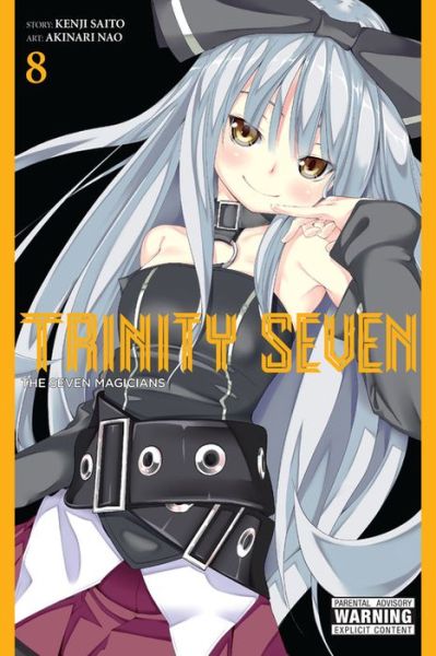 Cover for Nagaru Tanigawa · Trinity Seven, Vol. 8: The Seven Magicians (Paperback Book) (2017)