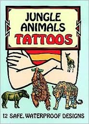 Cover for Dianne Gaspas-Ettl · Jungle Animals Tattoos - Little Activity Books (MERCH) (2000)