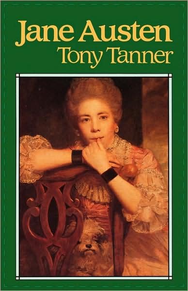 Cover for Tony Tanner · Jane Austen (Book) (1986)