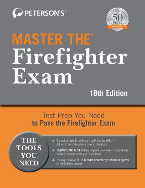 Cover for Peterson's · Master the Firefighter Exam (Paperback Book) (2020)