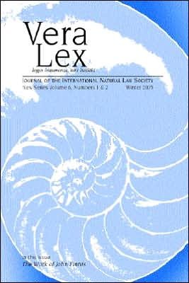 Vera Lex Vol 6 - Robert Chapman - Bøger - Pace University Press - 9780944473740 - 15. december 2005