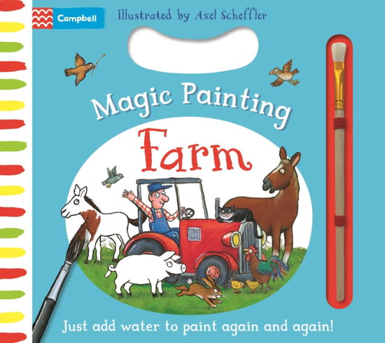 Cover for Campbell Books · Farm Magic Painting: Just add water to paint! (Board book) (2025)