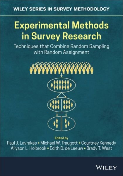 Cover for PJ Lavrakas · Experimental Methods in Survey Research: Techniques that Combine Random Sampling with Random Assignment - Wiley Series in Survey Methodology (Hardcover Book) (2019)