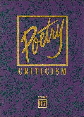 Cover for Michelle Lee · Poetry Criticism, Vol. 97 (Hardcover Book) (2009)