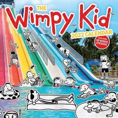 Wimpy Kid 2022 Wall Calendar - Jeff Kinney - Gadżety - Abrams - 9781419756740 - 5 października 2021