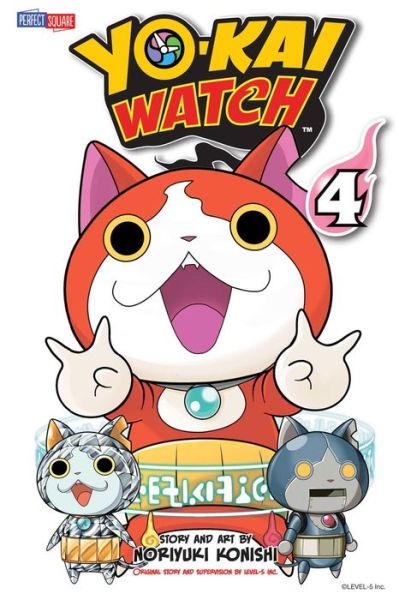 Cover for Noriyuki Konishi · YO-KAI WATCH, Vol. 4 - Yo-kai Watch (Taschenbuch) (2016)