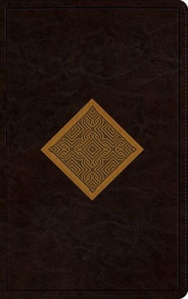 Cover for Crossway Bibles · ESV Thinline Bible (Skinnbok) [Chocolate/Goldenrod Imitation] (2015)