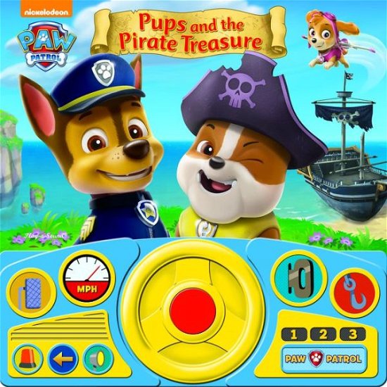 PAW Patrol - Pups & the Pirate Treasure Steering Wheel Book - Fox - Bøger - Phoenix International Publications, Inco - 9781450896740 - 1. juni 2015