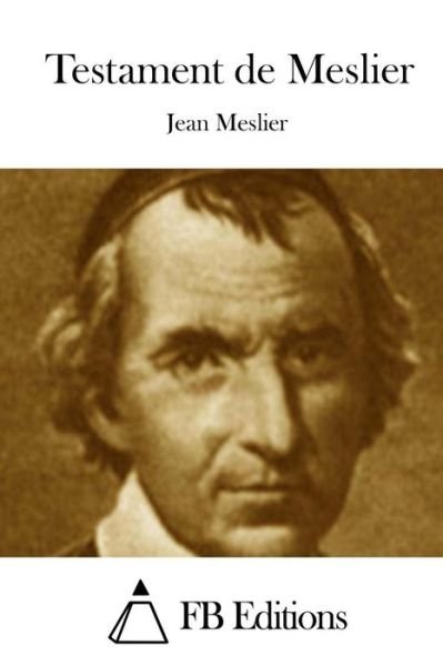 Cover for Jean Meslier · Testament De Meslier (Paperback Book) (2015)