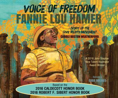 Cover for Carole Boston Weatherford · Voice of Freedom Fannie Lou Hamer - Spirit of the Civil Rights Movement (CD) (2016)