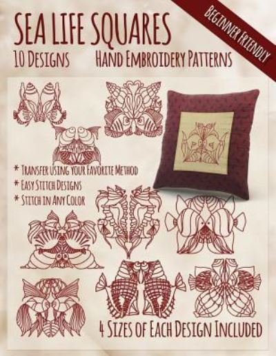 Cover for StitchX Embroidery · Sea Life Hand Embroidery Patterns (Paperback Bog) (2016)