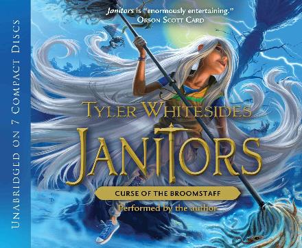 Cover for Tyler Whitesides · Janitors, Book 3: Curse of the Broomstaff (Audiobook (CD)) (2013)