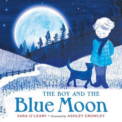 Cover for Sara O'Leary · The Boy and the Blue Moon (Hardcover Book) (2018)