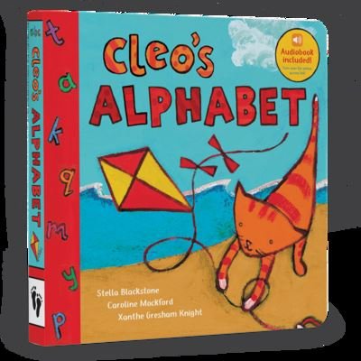 Cover for Stella Blackstone · Cleo's Alphabet (Board book) (2021)