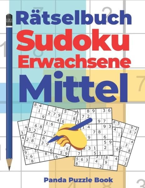Cover for Panda Puzzle Book · Rätselbuch Sudoku Erwachsene Mittel (Taschenbuch) (2019)