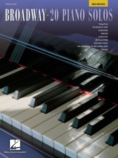 Cover for Hal Leonard Corp · Broadway - 20 Piano Solos: 3rd Edition (Paperback Book) (2021)