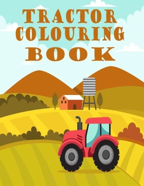 Cover for Rebecca Jones · Tractor Coloring Book (Paperback Book) (2019)