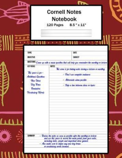 Cover for Cricket Creek Creatives · Cornell Notes Notebook (Paperback Book) (2018)