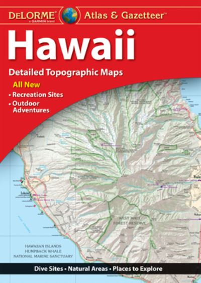 Cover for Garmin International · Hawaii Atlas &amp; Gazetteer (Book) (2023)