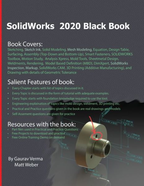 Cover for Gaurav Verma · SolidWorks 2020 Black Book (Paperback Book) (2019)