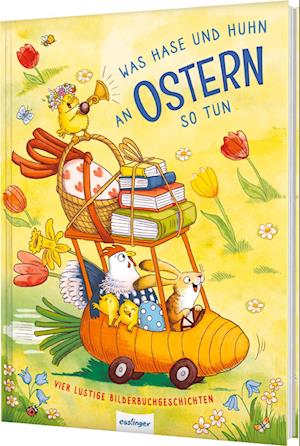 Was Hase und Huhn an Ostern so tun - Julia Klee - Livros - Esslinger in der Thienemann-Esslinger Ve - 9783480239740 - 24 de janeiro de 2025