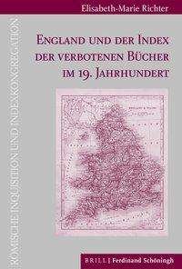 Cover for Richter · England und der Index der verbo (Book) (2021)