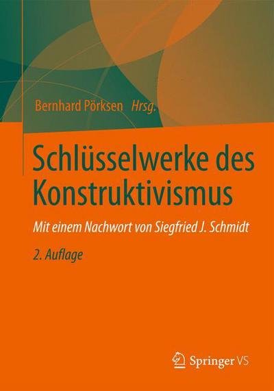 Cover for P  Rksen  Bernhard · Schlusselwerke Des Konstruktivismus (Hardcover Book) [2nd 2., Aktualisierte Und Erweiterte Aufl. 2015 edition] (2014)