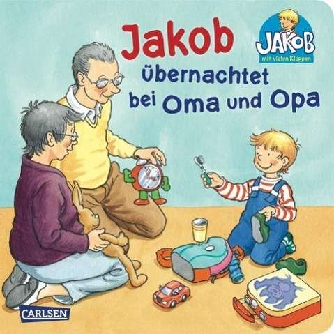 Cover for Grimm · Jakob übernachtet bei Oma und Opa (Buch)