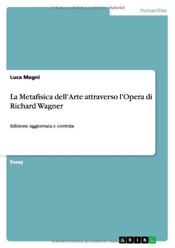 Cover for Magni · La Metafisica dell'Arte attravers (Book) [Italian edition] (2011)